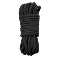 Черная веревка для бондажа Fetish Bondage Rope 10 метров Черная веревка для бондажа Fetish Bondage Rope 10 метров
