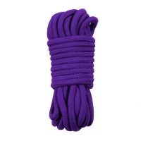 Пурпурная веревка для бондажа Fetish Bondage Rope 10 метров