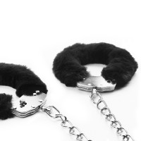 Поножи Fetish Pleasure Fluffy Leg Cuffs черные
