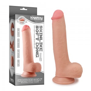 Фаллос-реалистик на присоске Skinlike Soft Cock 8''