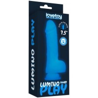 Светящийся в темноте фаллос на присоске Lumino Play Dildo 19 см