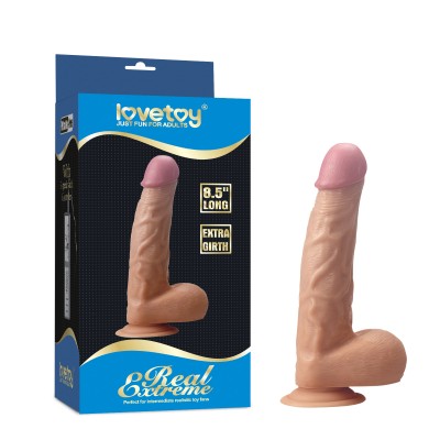 Фаллоимитатор на присоске Real Extreme Extra Girth Dildo