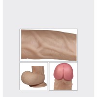 Фаллоимитатор на присоске Real Extreme Extra Girth Dildo