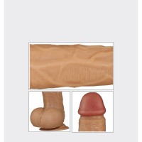 Фаллоимитатор на присоске Real Extreme Extra Girth Dildo 21 см