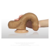 Фаллос с закрытой головкой на присоске с мошонкой 7'' Dual-layered Uncircumcised Liquid Silicone Nature Cock Flesh Фаллос с закрытой головкой на присоске с мошонкой 7'' Dual-layered Uncircumcised Liquid Silicone Nature Cock Flesh