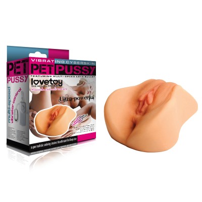 Вагина и анус с вибрацией Melissa Jacobs Pet Pussy