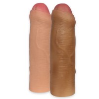 Удлиняющая насадка на пенис Revolutionary Silicone Nature Extender Uncircumcised мулат + 4 см Удлиняющая насадка на пенис Revolutionary Silicone Nature Extender Uncircumcised мулат + 4 см