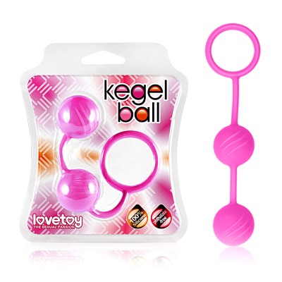 Вагинальные шарики Kegel ball розовые Вагинальные шарики Kegel ball розовые