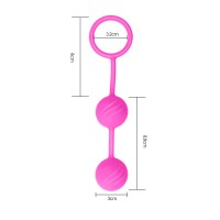 Вагинальные шарики Kegel ball розовые Вагинальные шарики Kegel ball розовые
