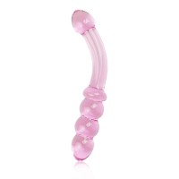 Стеклянный фаллоимитатор Glass Romance pink