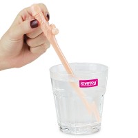 Трубочки бежевые Original Willy Straws 9 шт