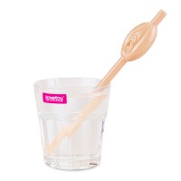 Трубочки бежевые Original Pussy Straws 9 шт