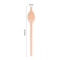 Трубочки бежевые Original Pussy Straws 9 шт