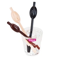 Трубочки цветные Original Pussy Straws 9 шт