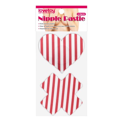 Пэстисы для груди Cross and Heart Nipple Pasties (2 Pack)