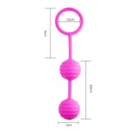 Шарики вагинальные Kegel ball розовые