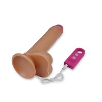 Вибратор на присоске с голосовым управлением Dual-layered Silicone Vibrating Nature Cock "James" Вибратор на присоске с голосовым управлением Dual-layered Silicone Vibrating Nature Cock "James"