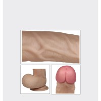 Вибратор на присоске Real Extreme Extra Girth Vibrating Dildo