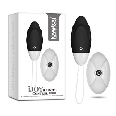 Черное вибро-стимулятор яйцо с беспроводным пультом IJOY Remote Control Egg Черное вибро-стимулятор яйцо с беспроводным пультом IJOY Remote Control Egg