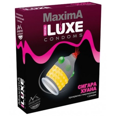 Презерватив Luxe Maxima Сигара Хуана 1 шт Презерватив Luxe Maxima Сигара Хуана 1 шт