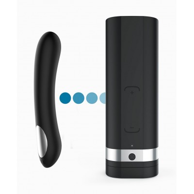 KIIROO Набор для секса на расстоянии (Мастурбатор Onyx 2+Вибратор Pearl) Черный