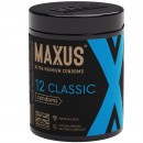 Презервативы Maxus Classic классические в пластиковом кейсе 12 шт Презервативы Maxus Classic классические в пластиковом кейсе 12 шт