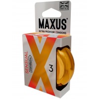 Презервативы Maxus Sensual анатомические в металлическом кейсе 3 шт