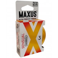 Презервативы Maxus Sensual анатомические в металлическом кейсе 3 шт