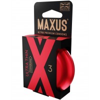 Презервативы Maxus Ultra thin ультратонкие в металлическом кейсе 3 шт