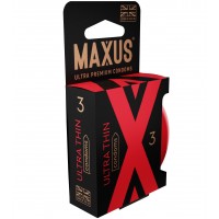 Презервативы Maxus Ultra thin ультратонкие в металлическом кейсе 3 шт