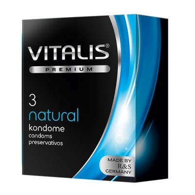 Презервативы Vitalis Premium №3 Natural классические