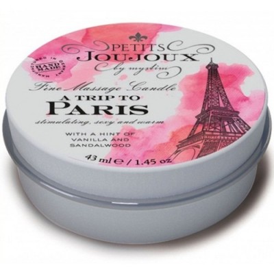 Массажная свеча Petits Joujoux Paris Refill с ароматом ревеня и амбры 33 гр