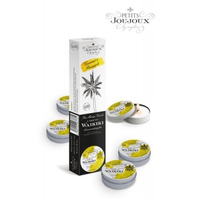 PETITS JOUJOUX WAIKIKI BEACH REFILL Набор из 5 свечей 33 гр.