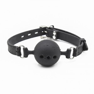 Силиконовый кляп 4,5 см черный