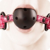 Силиконовый красный кляп Ball Gag 4,6 см
