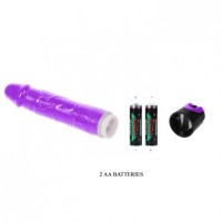 Вибратор реалистичный пурпурный