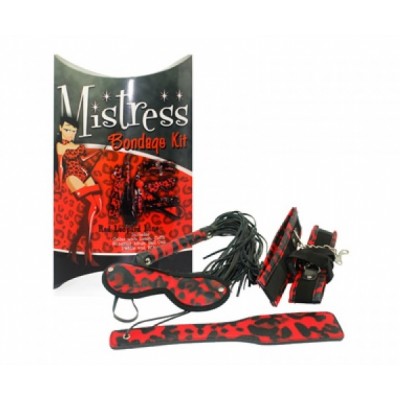 Леопардовый набор Bondage kits-Red Leopard Line Леопардовый набор Bondage kits-Red Leopard Line