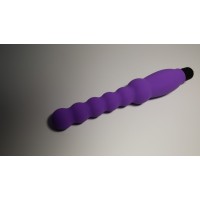 Вибратор анально-вагинальный фиолетовый