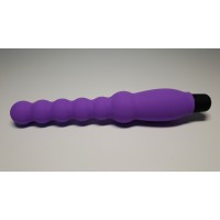 Вибратор анально-вагинальный фиолетовый