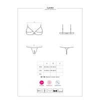 Эротический комплект Luvae L/XL 46-50