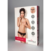 Трусики из мягкой сетки с доступом и манящей кисточкой (Easy to love) L/XL (46-48)