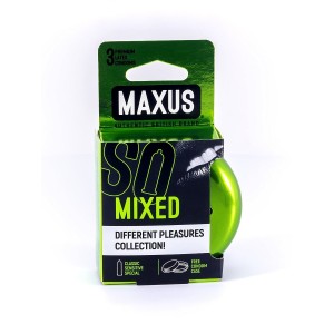 Презервативы Maxus Mixed №3 (набор)