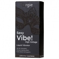 Гель Orgie Sexy Vibe High Voltage с усиленным эффектом вибрации, 15 мл
