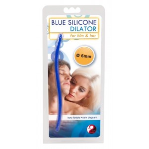 Стимулятор-дилатор  Silicone Dilator синий