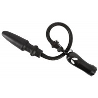 Надувная пробка с вибрацией Butt Plug