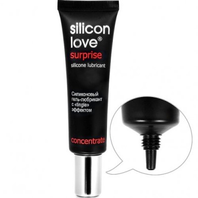 ГЕЛЬ - ЛЮБРИКАН SILICON LOVE SURPRISE 30 г, силиконовый с Tingle эффектом