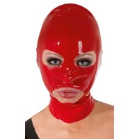 Маска латексная красная Latex-Kopfmaske