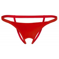 Виниловые красные стринги L/XL Виниловые красные стринги L/XL