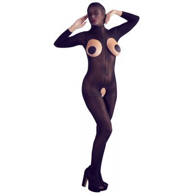 Эротический костюм с маской Catsuit S/L