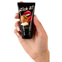 Гель съедобный Lick it белый шоколад 50 мл